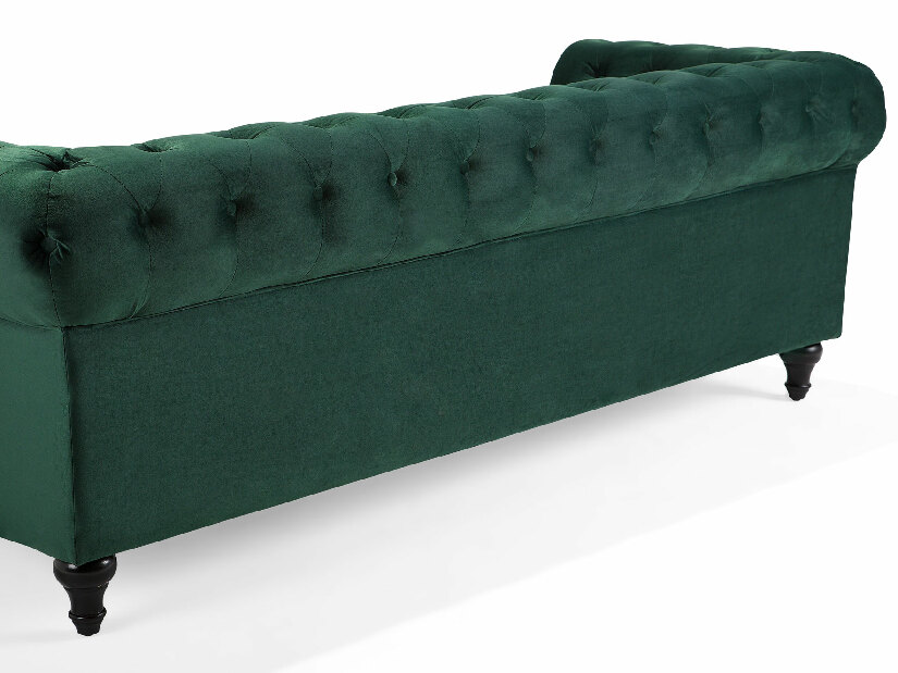 Háromszemélyes kanapé Chichester (smaragdzöld)
