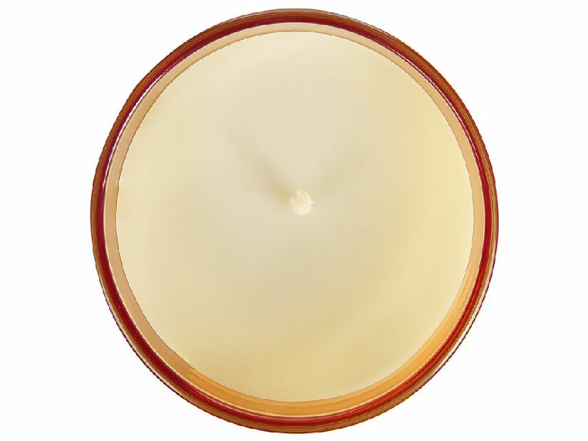 Illatos gyertya készlet őszibarack és ribizli/sárga bogyó/alma (3 db) Baldomero (sárga)