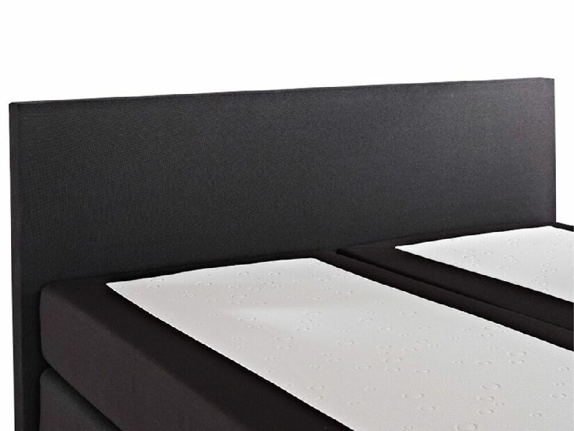Franciaágy Boxspring 180 cm PREMIER (matracokkal) (fekete)