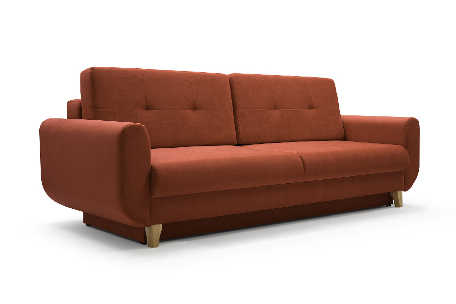 Háromszemélyes kanapé Layile (piros)