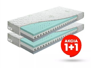 Habszivacs matrac Omega Flex Duo 200x70 cm (T3/T4) *AKCIA 1+1