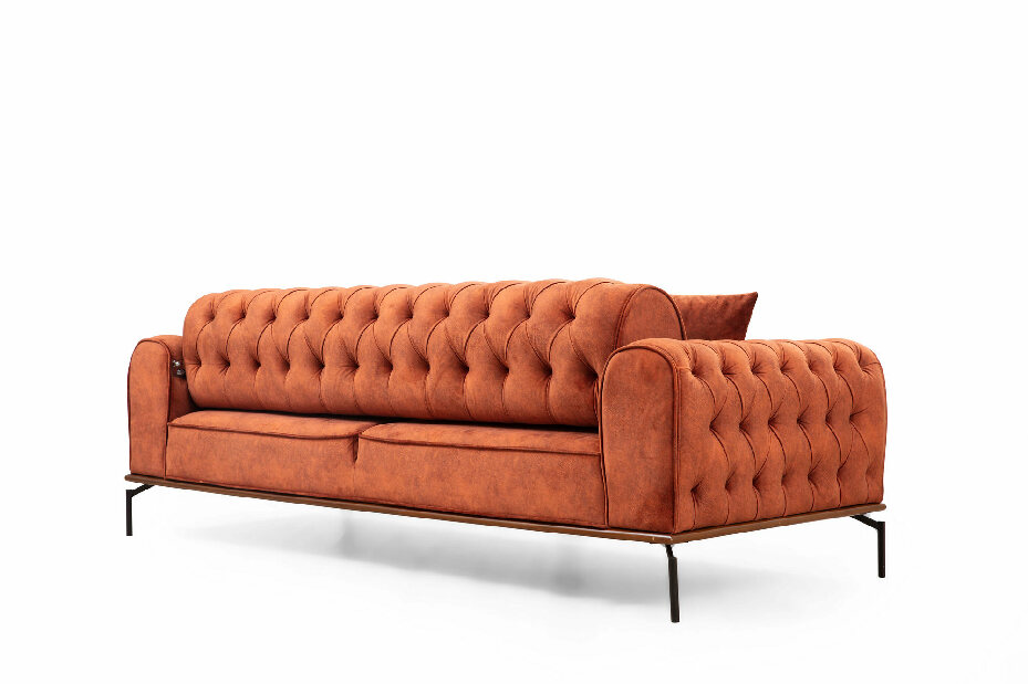 Háromszemélyes kanapé Salamanca (narancssárga)