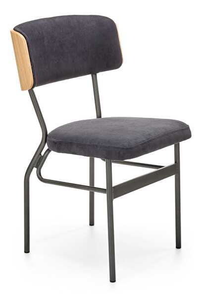 Irodai szék Sommer B7 (természetes tölgy + fekete)