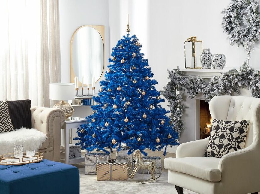 Karácsonyfa 210 cm Fergus (kék)
