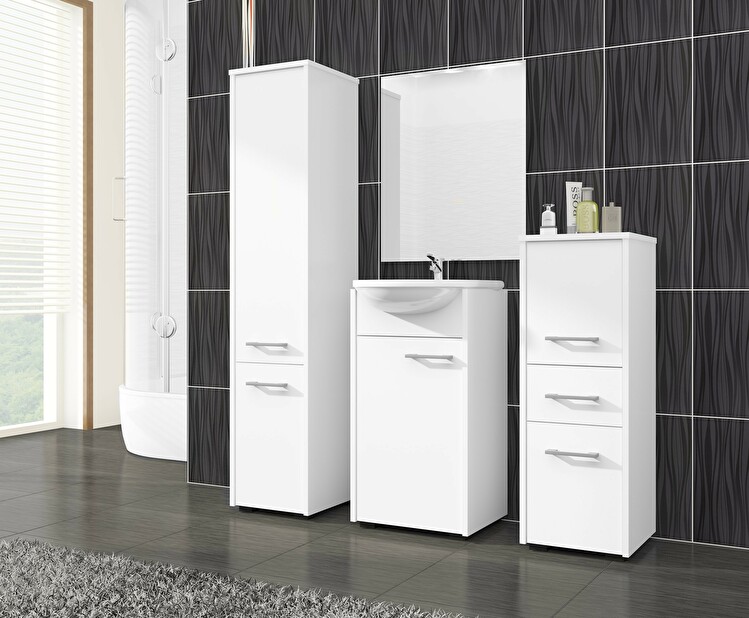 Fürdőszoba szekrény Farid Típus 4 (fehér)