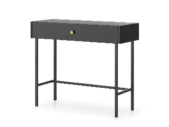 Fésülködő asztal Desanta (fekete)