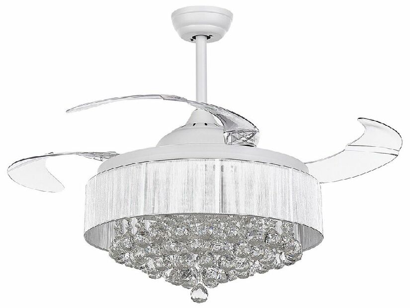 Mennyezeti ventilátor lámpával Peeza (fehér)