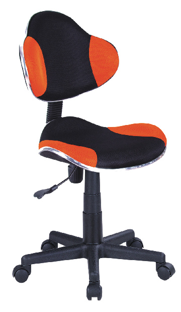 Irodai fotel Afabla (narancssárga + fekete)