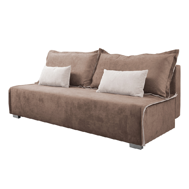 Háromszemélyes kanapé Tabir (barna + világosbarna) 