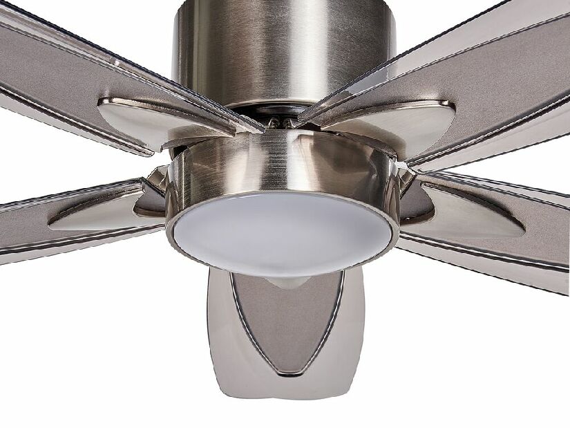 Mennyezeti ventilátor lámpával Coty (ezüst)