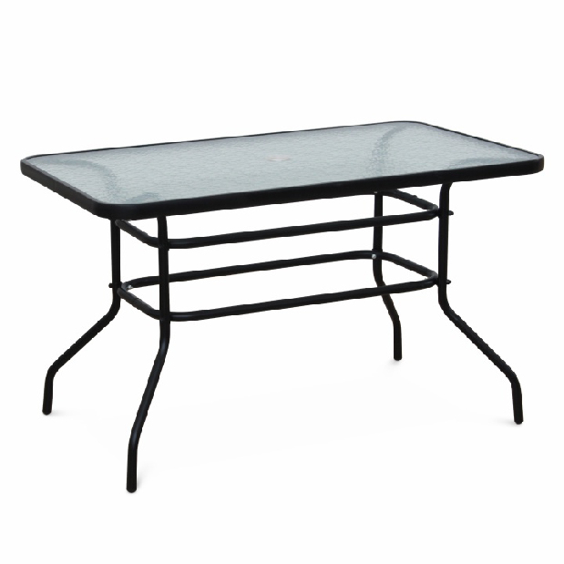 Kerti asztal Mihaino (fekete)