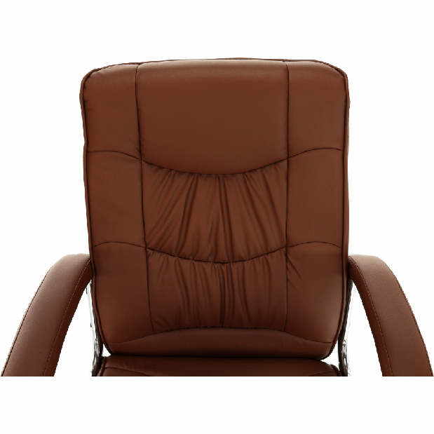 Irodai fotel Lionel 1658LC (textilbőr barna)