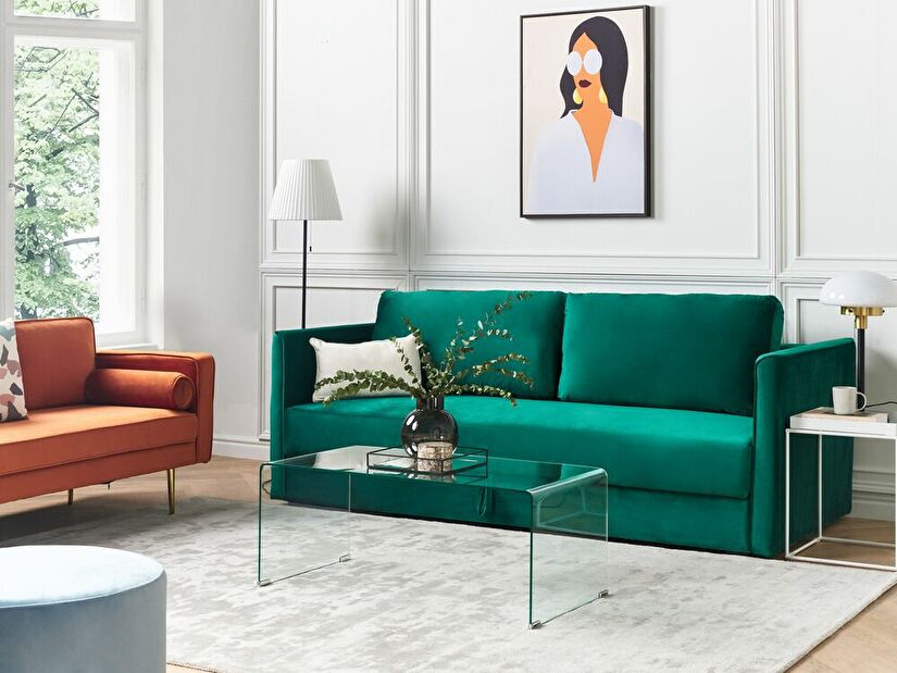Háromszemélyes kanapé Esme (zöld)