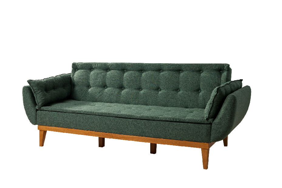 Háromszemélyes kanapé Fanny (zöld)