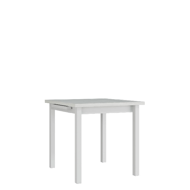 Széthúzható asztal Mirjan Ewan Mirjan 80 x 80+110 VII (fehér Mirjan L)