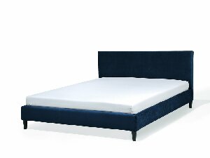 Franciaágy 180 cm FUTTI (ágyráccsal) (kék)