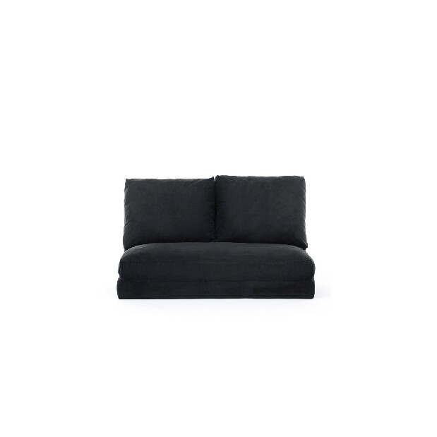 Kétszemélyes kanapé Tilda (fekete)