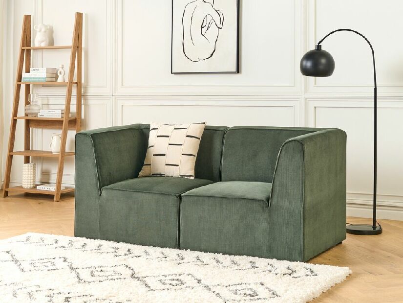 Kétszemélyes kanapé Lemia (zöld)