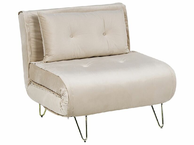 Széthúzható fotel Vignette (bézs) 