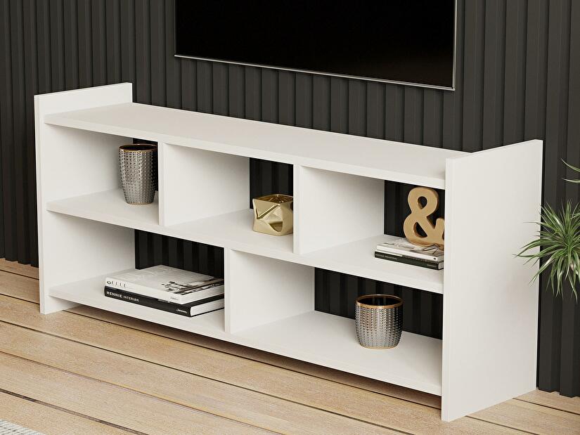 TV asztal/szekrény Perla (fehér)