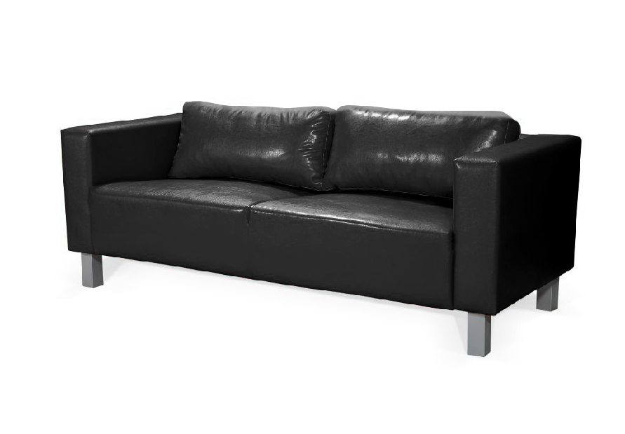 Háromszemélyes kanapé Valery III (fekete) *kiárusítás