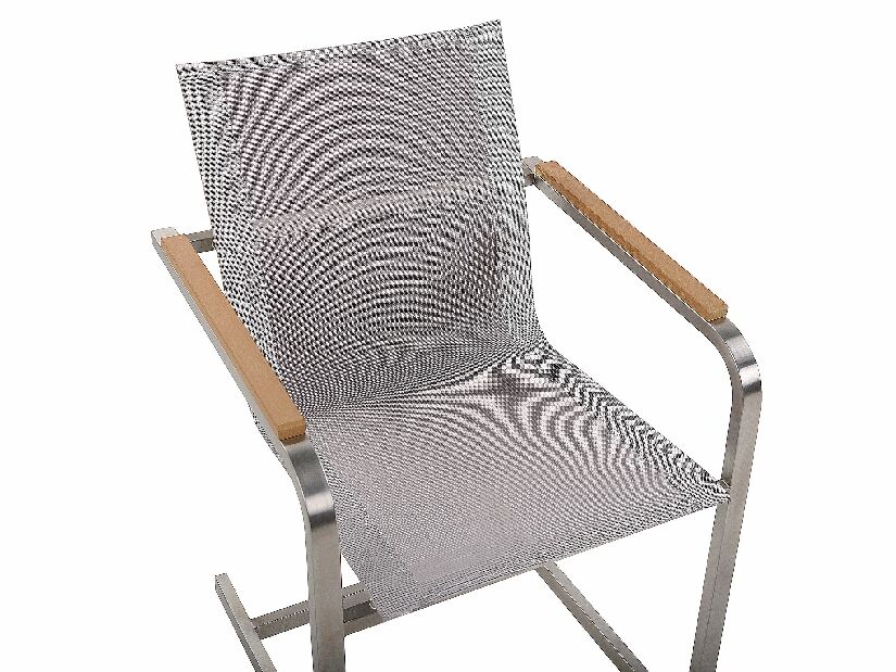 Kerti bútor szett GROSSO/COLSO (tölgy) (laminát HPL) (bézs székek) (6 fő részére)