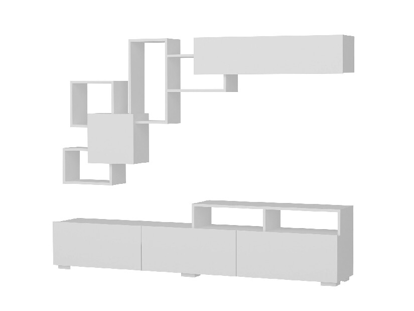 TV asztal/szekrény Elita (fehér)