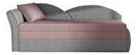 Kétszemélyes kanapé- Agira 22 (szürke + rózsaszín)