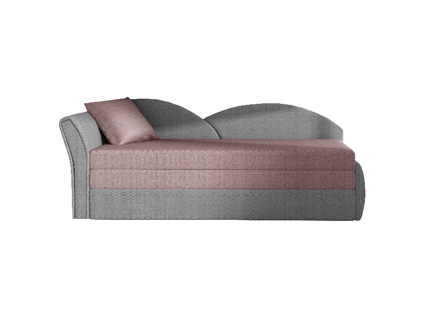 Kétszemélyes kanapé- Agira 22 (szürke + rózsaszín) *kiárusítás