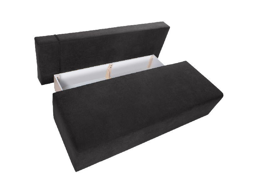 Háromszemélyes kanapé Maringa Lux 3DL (fekete)