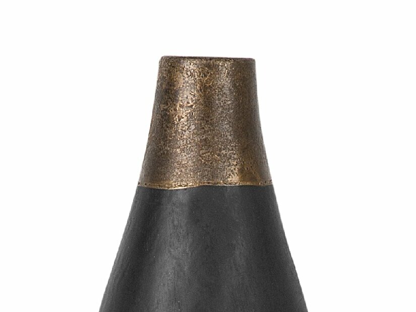 Váza ERODE 53 cm (kerámia) (fekete)