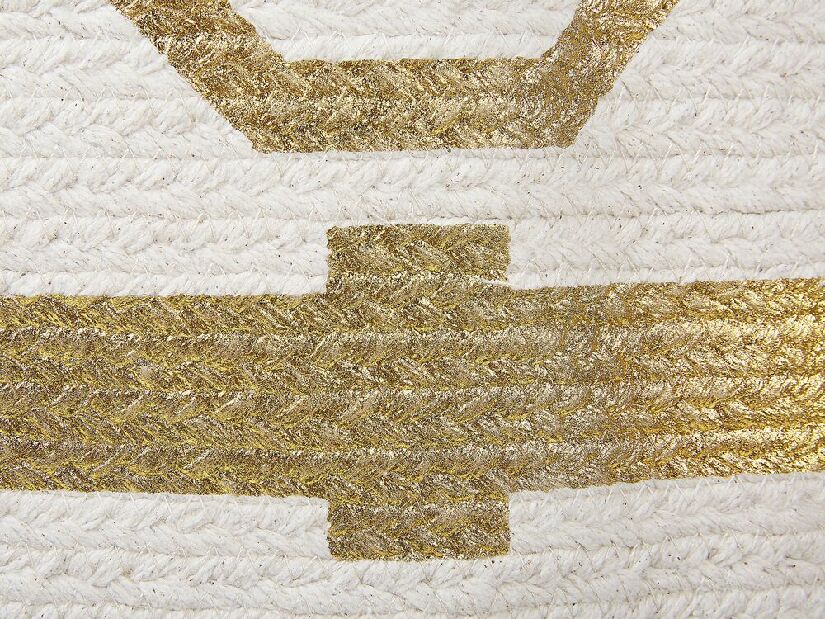 Textil kosár 33x33 cm HANNOVER (textil) (fehér)