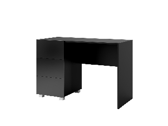 PC asztal Calabria PC (matt fekete + fényes fekete)