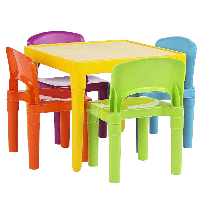 Gyerek asztal és szék szett Ziluro