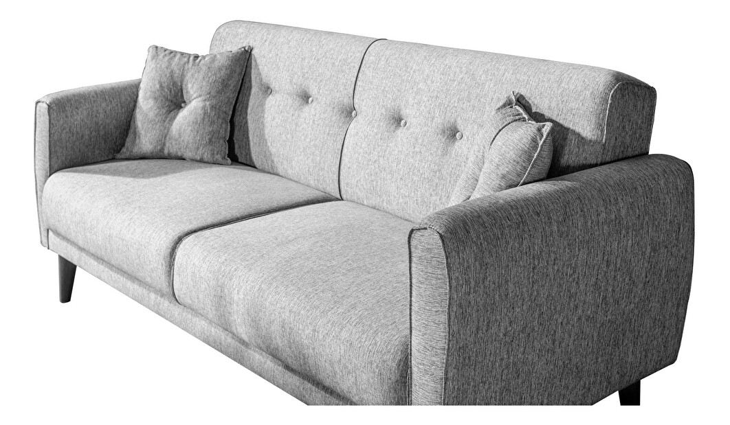 Háromszemélyes kanapé Amelia (szürke)