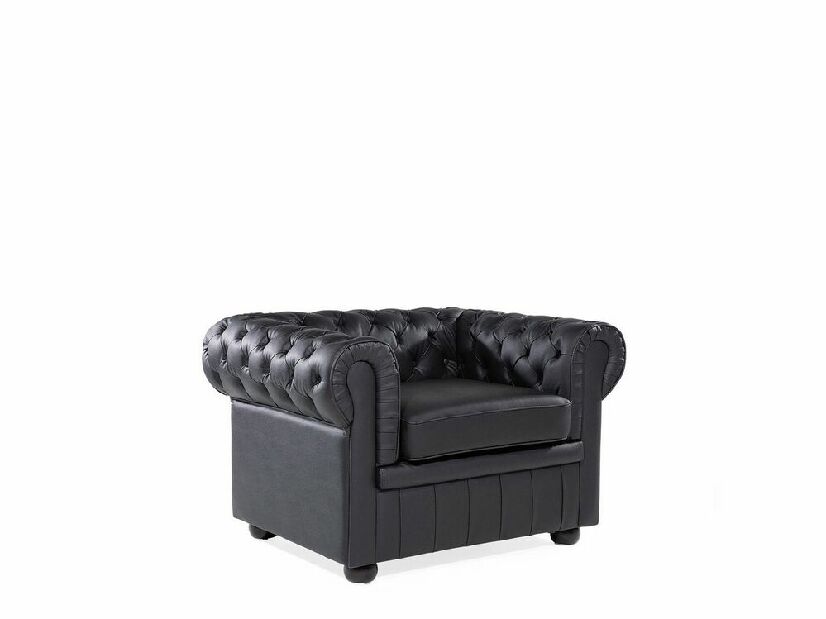 Fotel Chichester (fekete) (vintage)