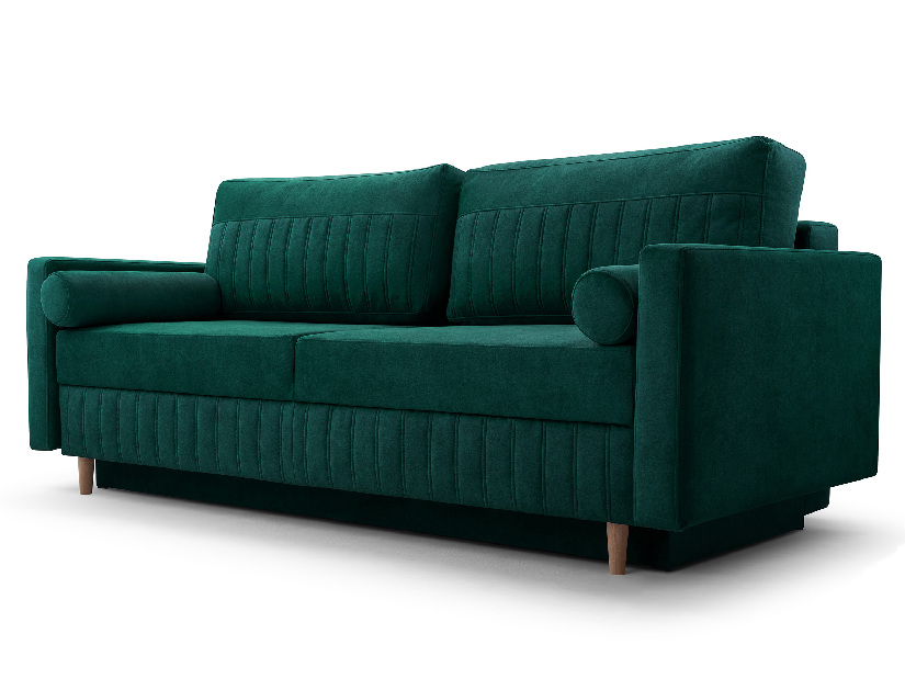 Kétszemélyes kanapé Siera (sötétzöld) 