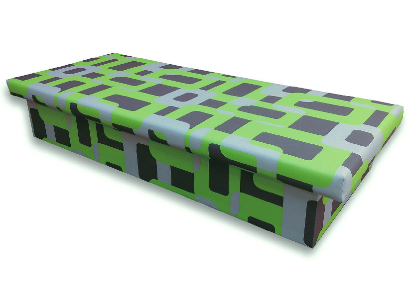 Egyszemélyes ágy (dívány) 80 cm Janae 10 (Gusto 5A zöld)