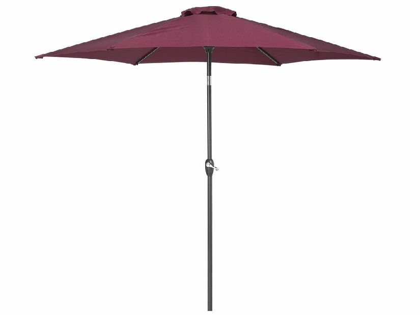 Kerti napernyő 270 cm VARENA (alumínium) (sötétpiros)