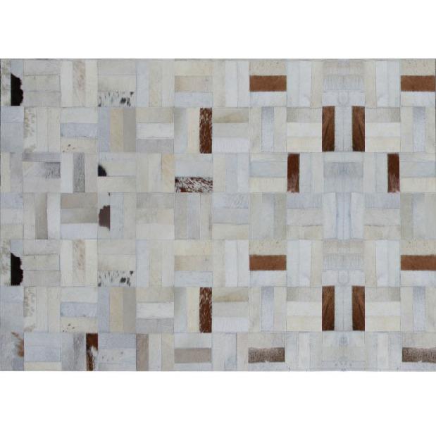 Bőr szőnyeg TYP 01 (marhabőr + patchwork minta)