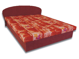 Franciaágy 160 cm Malka 4 (habszivacs matracokkal)