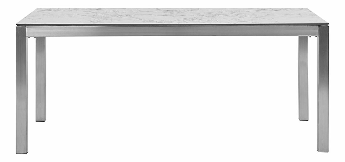Kerti asztal GROSSO (szürke + ezüst) (8 fő részére)