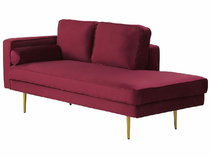 Pihenő fotel MARBURG (szövet) (piros) (B)