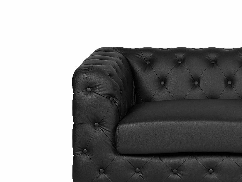 Háromszemélyes kanapé Viken (fekete)