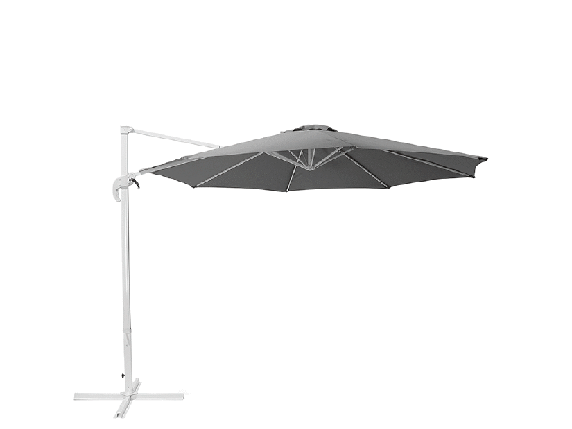Kerti napernyő 300 cm SAVISSI (alumínium) (sötétszürke)