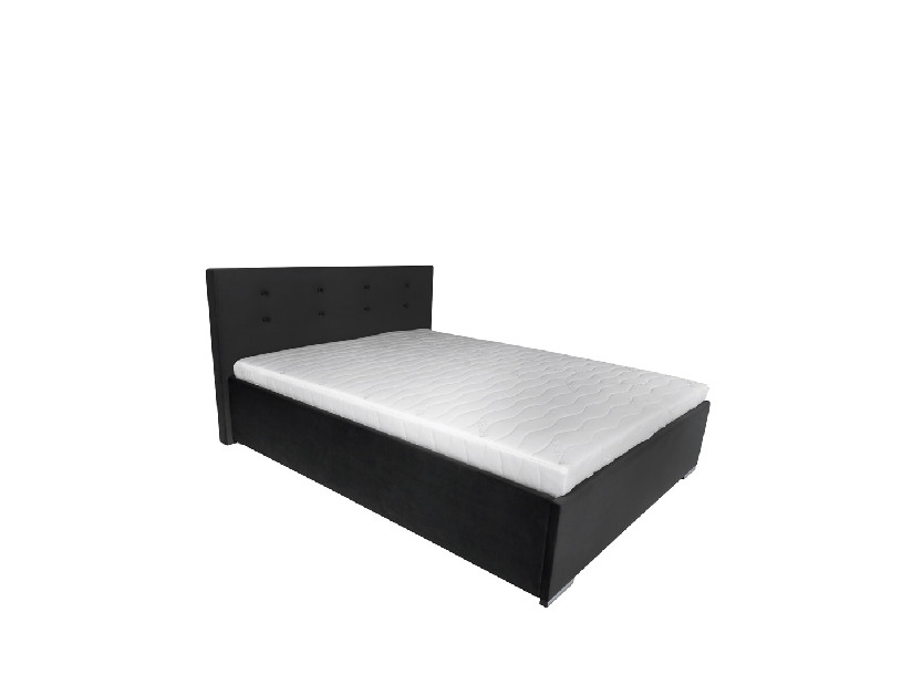 Egyszemélyes ágy 120 cm Molisa (szürke)