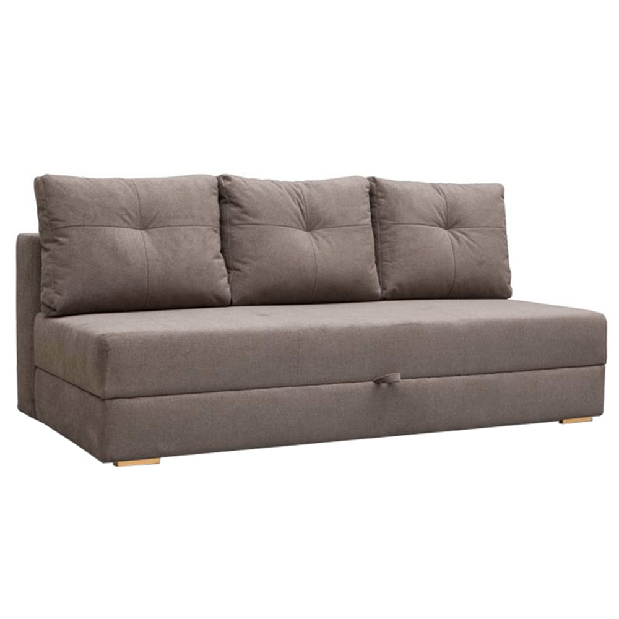 Szétnyitható kanapé Drak (barna)