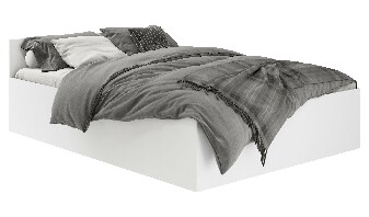 Egyszemélyes ágy Cezar II (fehér) (ágyráccsal és matraccal)