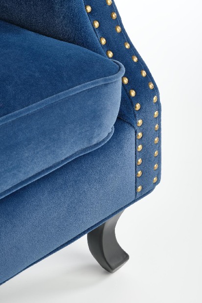 Füles fotel Tintis (kék + fekete)