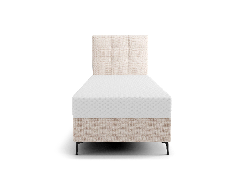 Egyszemélyes ágy 80 cm Infernus Comfort (bézs) (ágyráccsal és tárolóhely nélkül)
